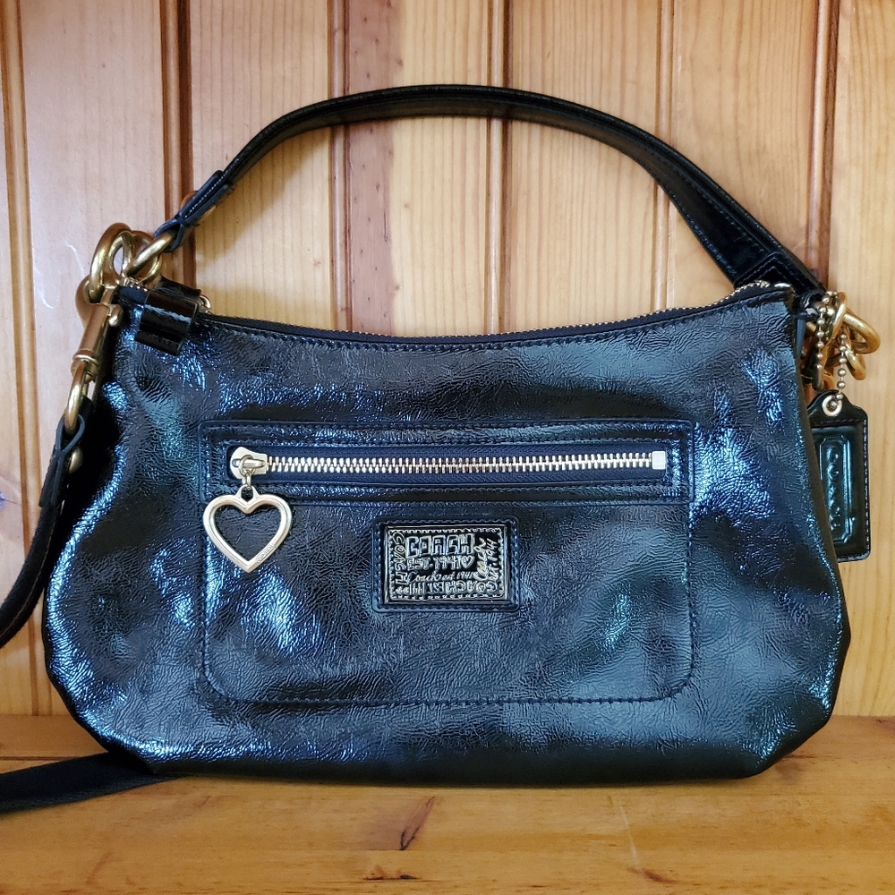 Coach leather crossbody purse